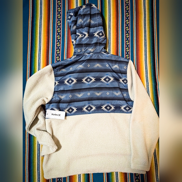 Hurley Men's Evergreen Burrito Anorak - Picture 6 of 7